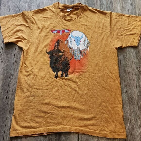 Vintage Buffalo Native American design size XL‎ - Picture 1 of 5